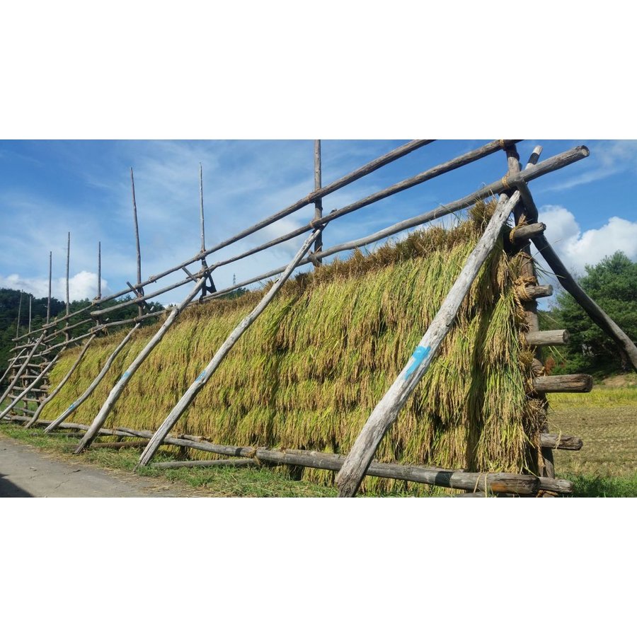 天日干ししているイメージ