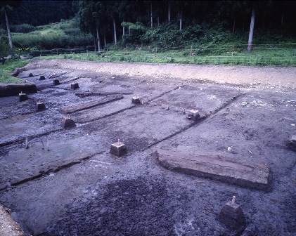 遺跡調査の現場の写真