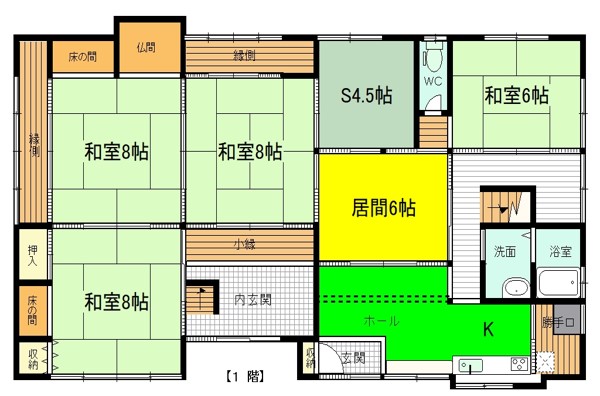 151 1階見取図