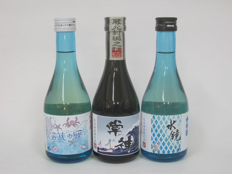 販売されている日本酒の写真