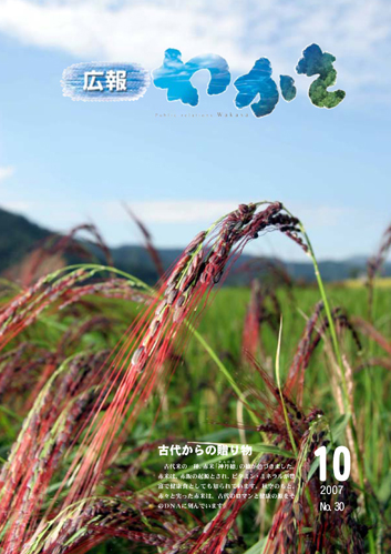 広報わかさ 第30号(平成19年10月発行)の表紙画像